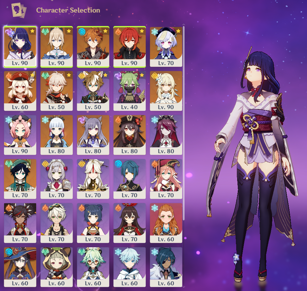 Buy Genshin Impact Accounts Account Kings